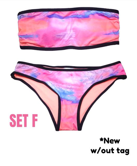 Authentic H&M Bandeau and Panty Swimwear Set, Women's Fashion, Swimwear