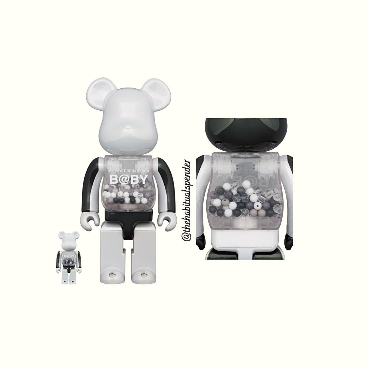 MY FIRST BE@RBRICK BLACK & WHITE CHROME - その他