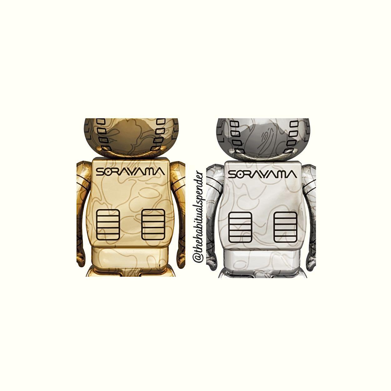 BE@RBRICK SORAYAMA × BAPE(R) CAMO SHARK（BE@RBRICK SORAYAMA