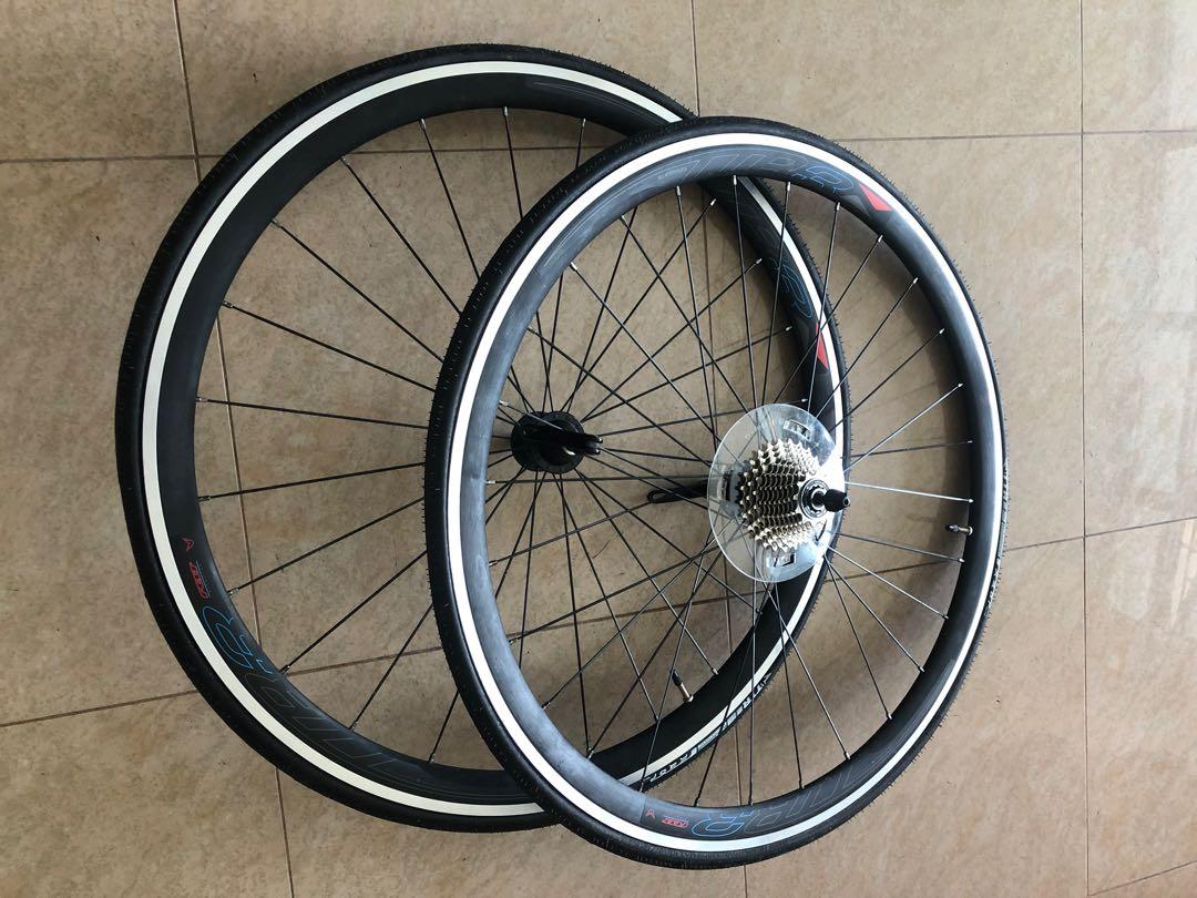 Bike FELT TTR3 wheel set, Sports Equipment, Bicycles & Parts, Parts