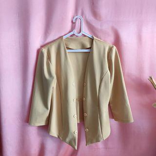 Blazer Yellow Kuning Scuba