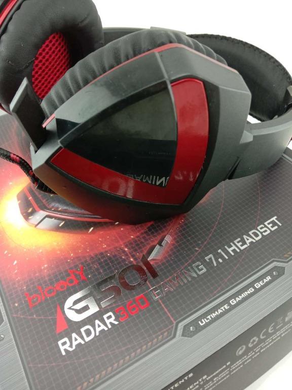 Bloody G501 Radar 360 Gaming 7.1 Headset BL103 Computers Tech