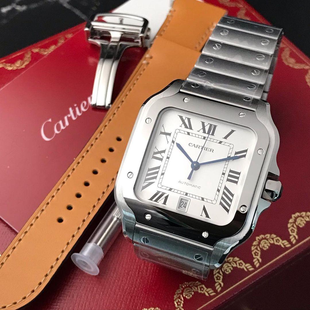Brand New Cartier Santos Large WSSA0018 WSSA0030 Men s Fashion