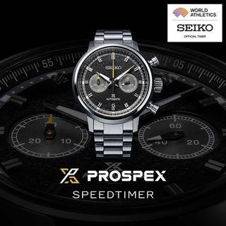 Brand New Seiko Prospex Automatic Speedtimer Chronograph World Athletics Championship Oregon 2022 Limited Edition 400 Pcs SBEC015 SRQ041J1 SRQ041J SRQ041