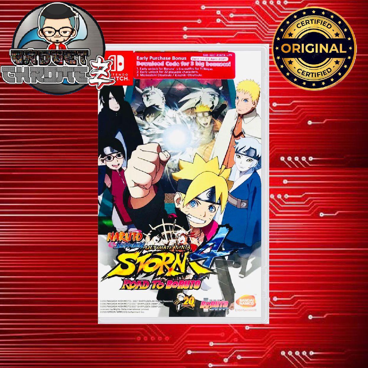 🆕 Nintendo Switch Naruto Shippuden Ultimate Ninja Storm 4 Road to Boruto,  Video Gaming, Video Games, Nintendo on Carousell