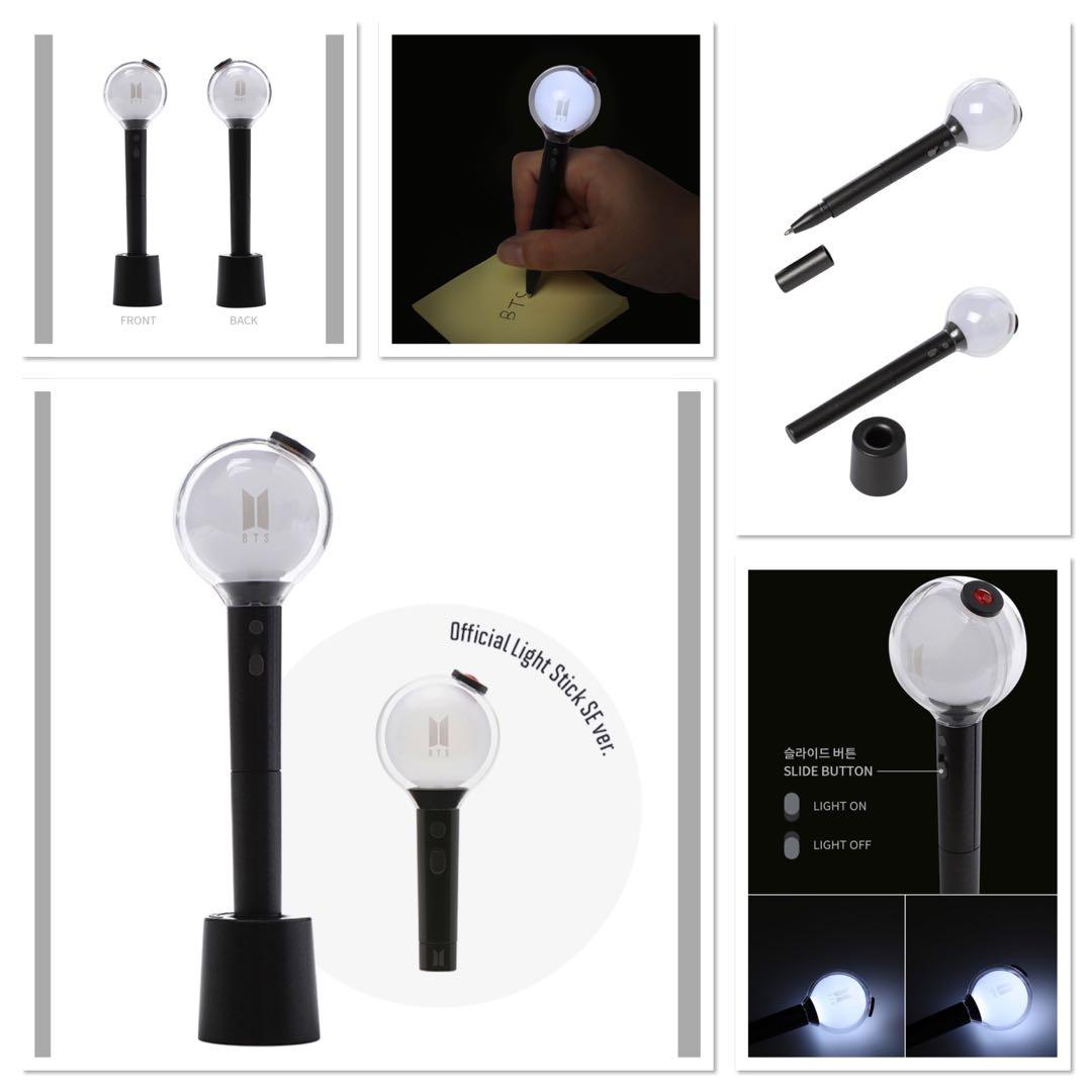 BTS Official Light Stick Pen SE Ver., Hobbies & Toys, Memorabilia &  Collectibles, K-Wave on Carousell