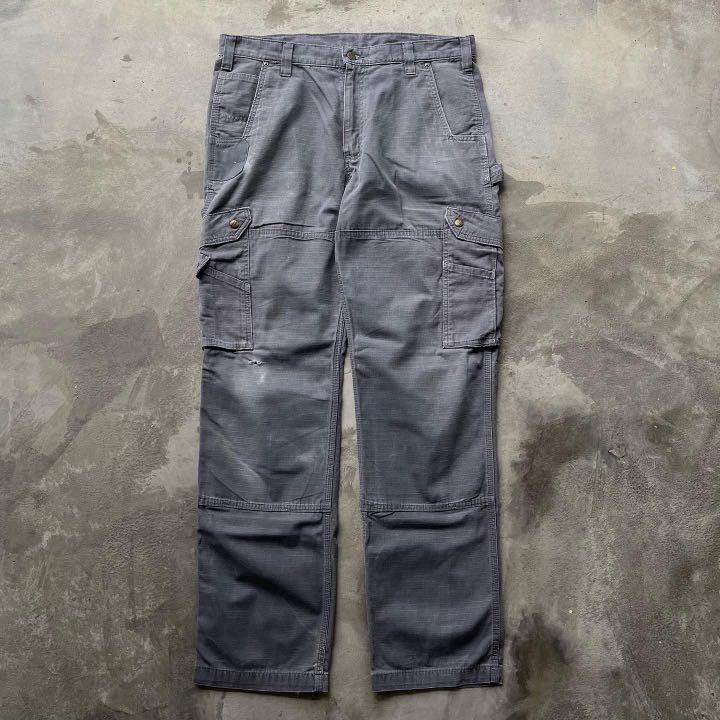 Double knee cargo pants hotsell