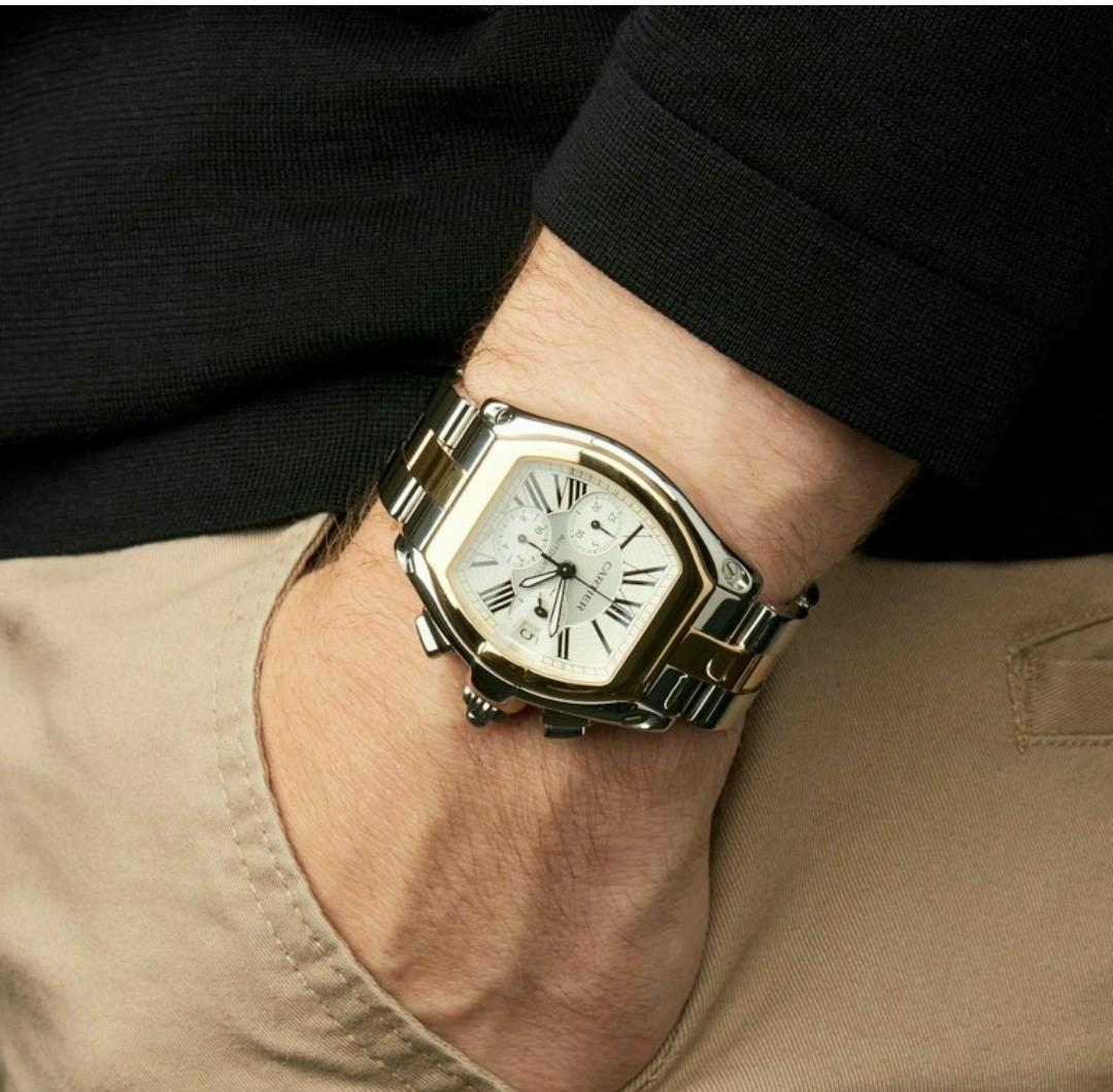 Cartier roadster on discount wrist
