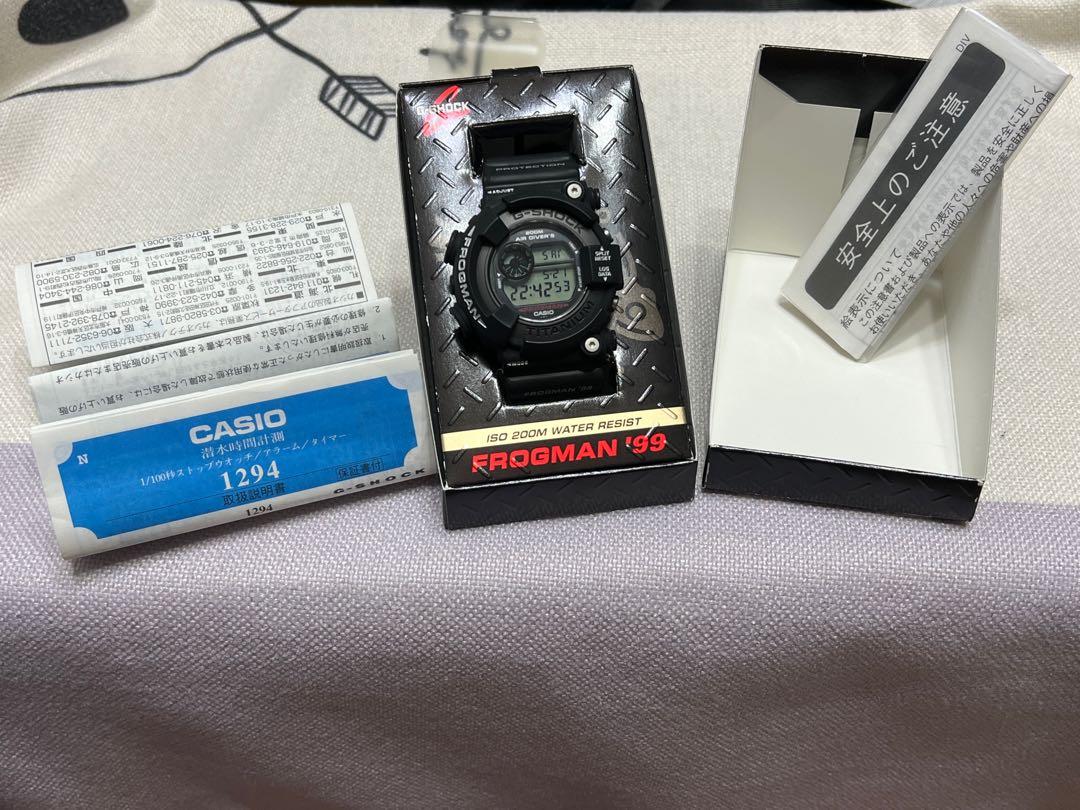 Casio G-SHOCK Frogman DW-8200 100%( 未使用品）, 名牌, 手錶- Carousell