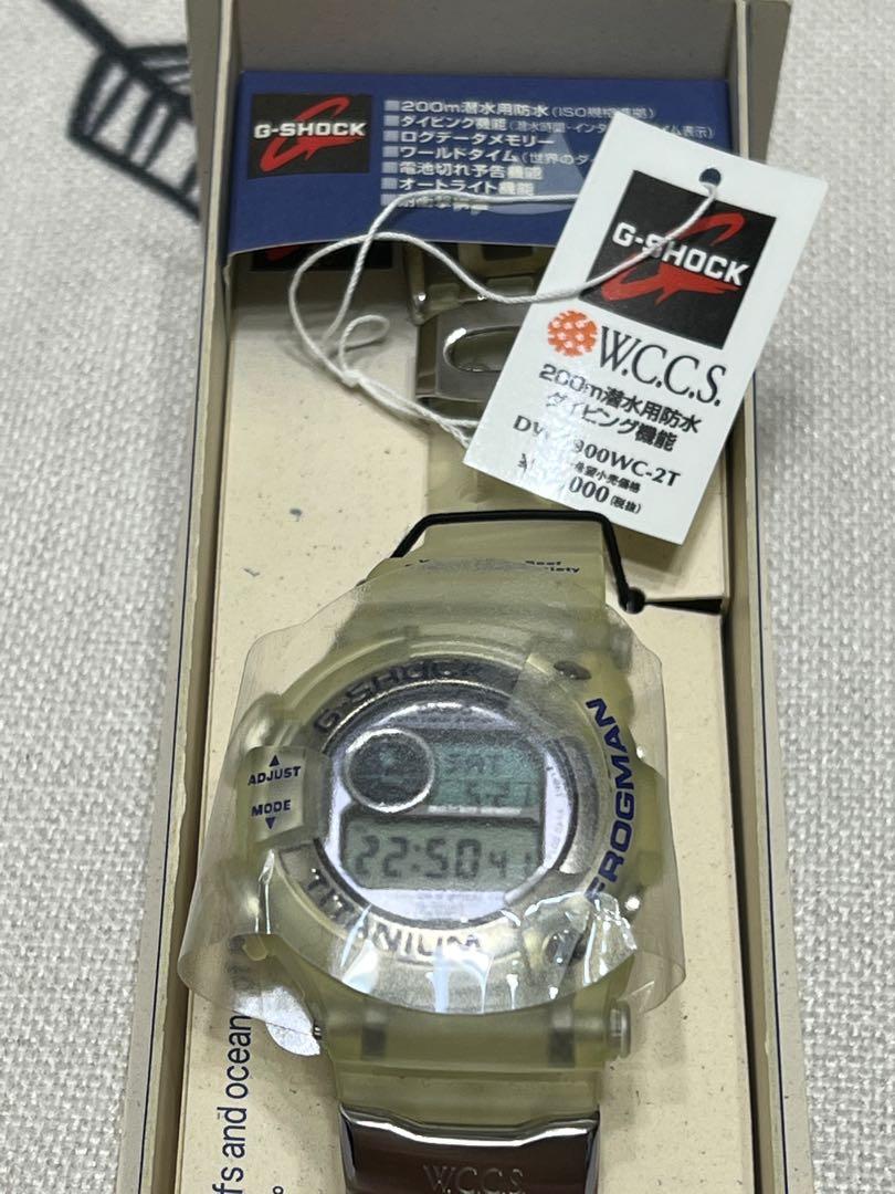 Casio G-SHOCK Frogman DW-9900WC-2T ( 未使用）, 名牌, 手錶- Carousell