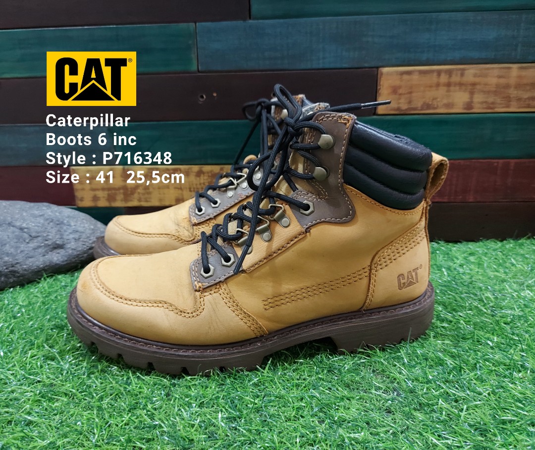 caterpillar high top boots