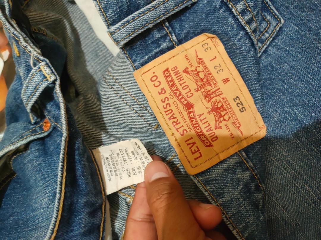 Levis 523 original on sale