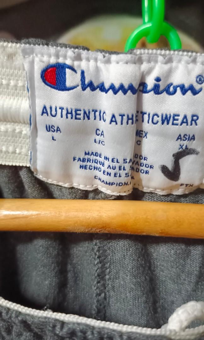 CHAMPION COTTON SHORT (size 30-36) (Category: Shorts) located in Manila. Submitted by blackxgold (Listing ID 1161873085, Image 2). Description: .