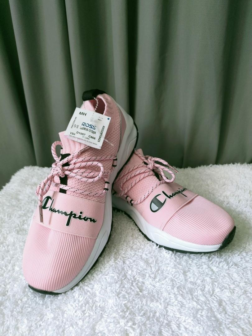 Womens pink champion shoes store