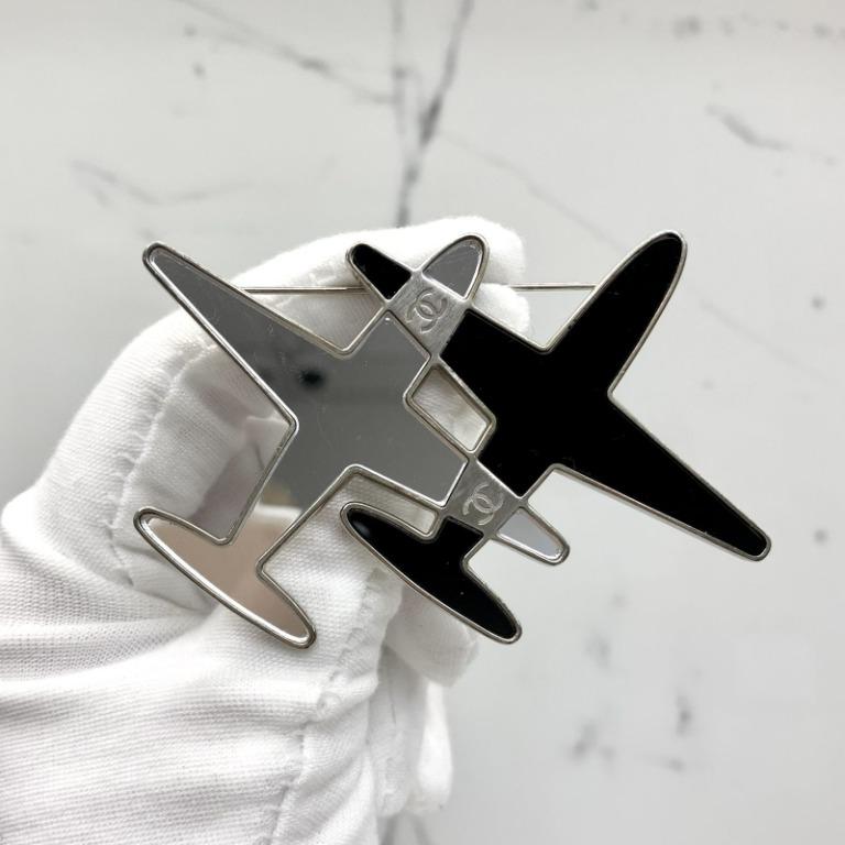 Chanel sale plane brooch