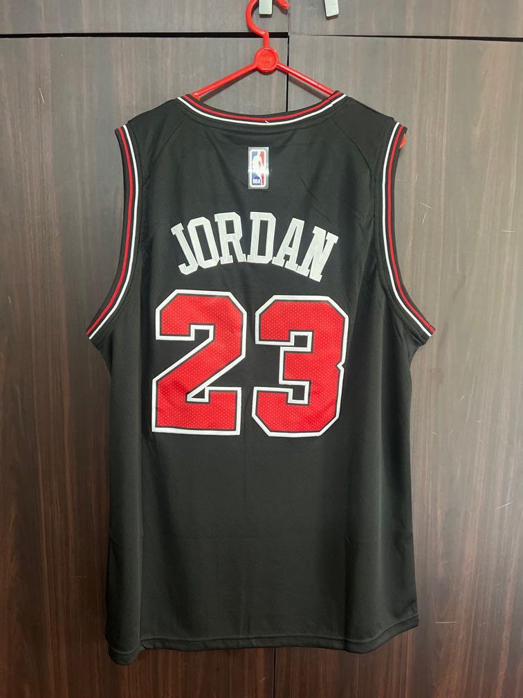 Chicago bulls black jersey on sale