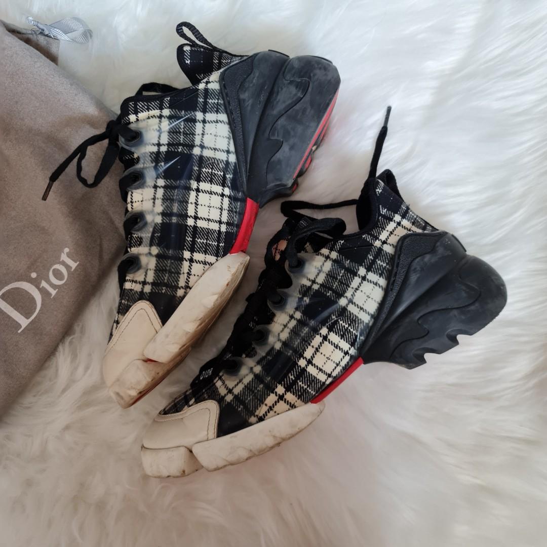 Dior checkered sneakers new arrivals