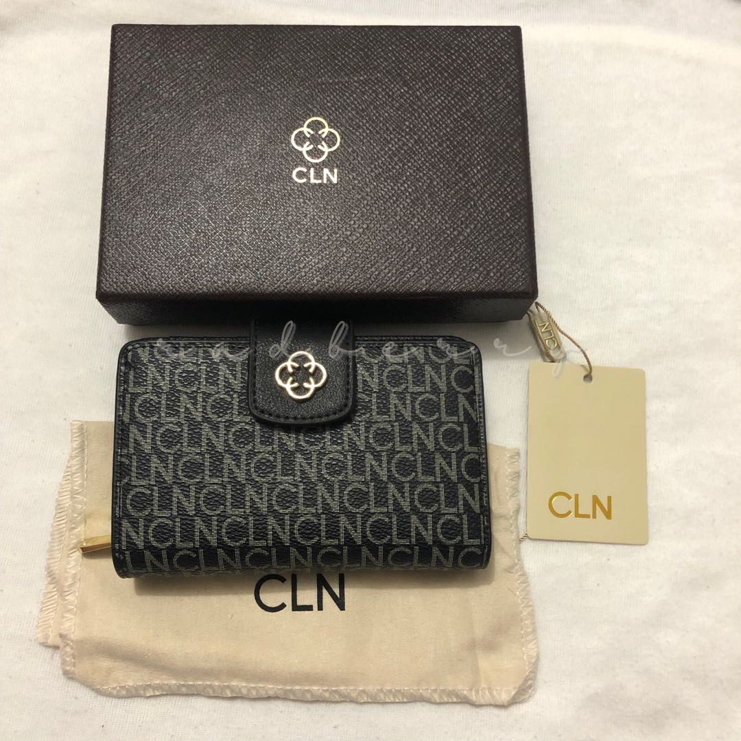 CLN Calanthe Wallet (Classic/Black), Women's Fashion, Bags