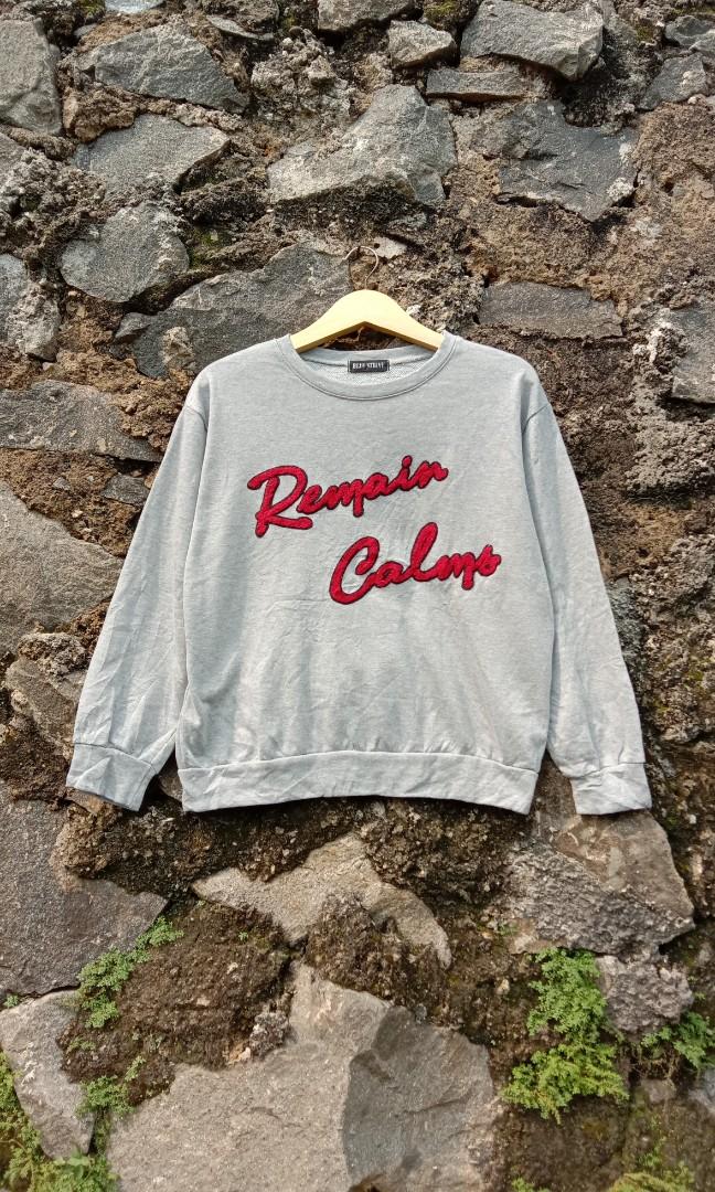 Crewneck Motif Korean Fashion, Fesyen 