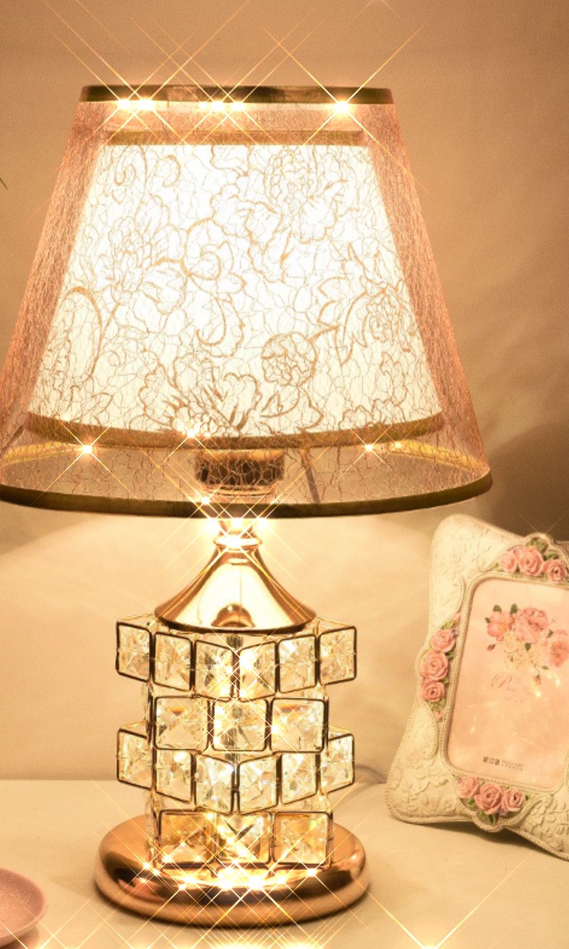 crystal lamp