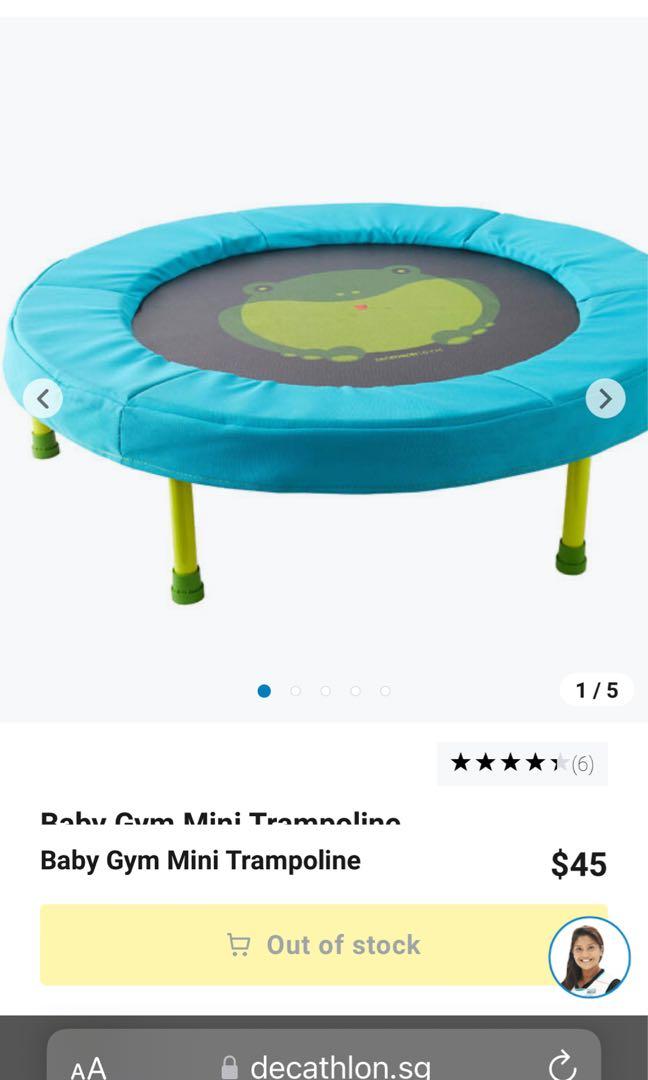 Mini trampoline baby gym DOMYOS