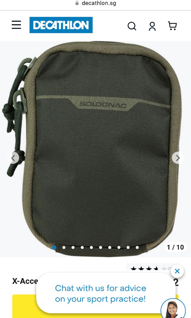 Decathlon Solognac pouch, Sports Equipment, Other Sports Equipment and