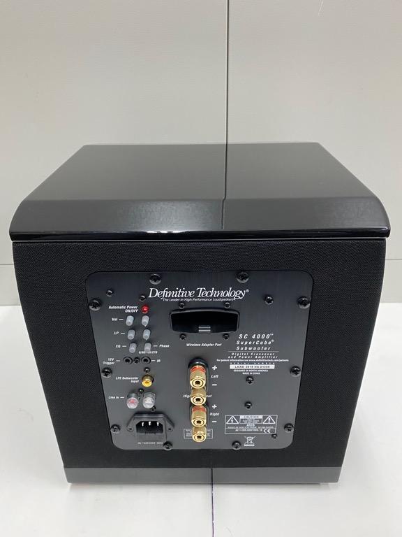 Definitive Technology SuperCube 4000 Subwoofer, Audio, Soundbars