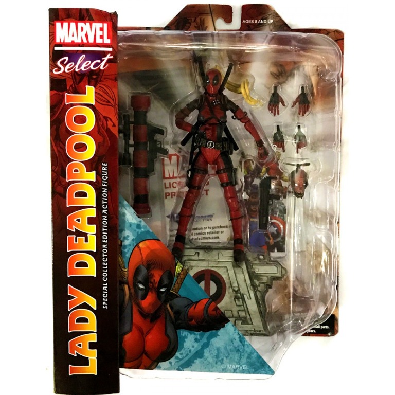 Marvel select hotsell lady deadpool