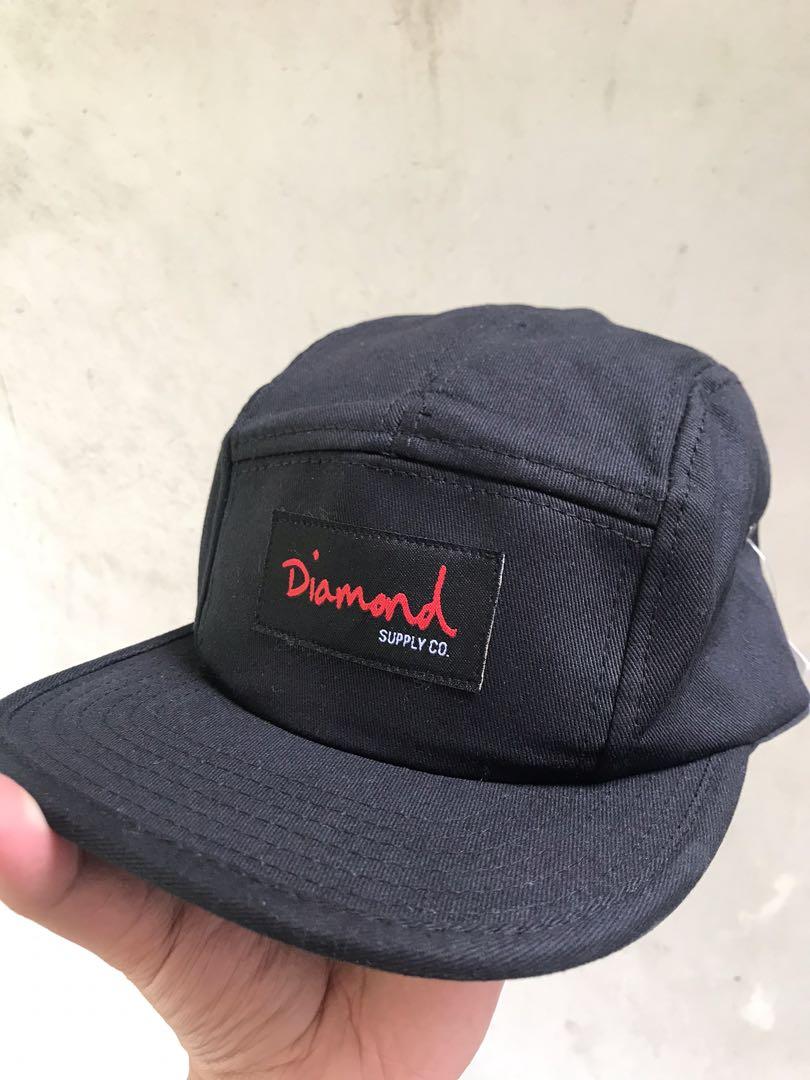Diamond supply co 5 panel hat top