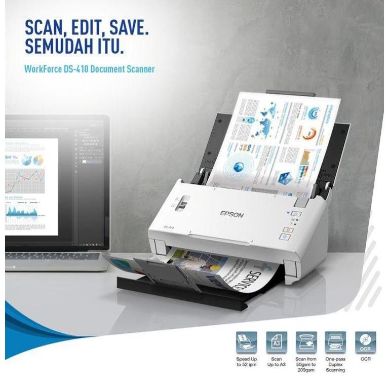 Epson DS410 Feeder Scanner up to Legal size for SALE, Computers & Tech, Printers, Scanners