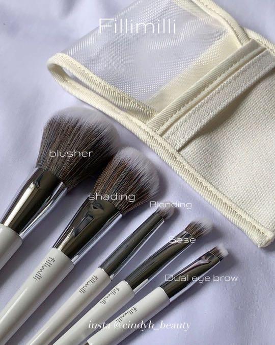 Fillimilli Mini Makeup Brush Set 5pcs
