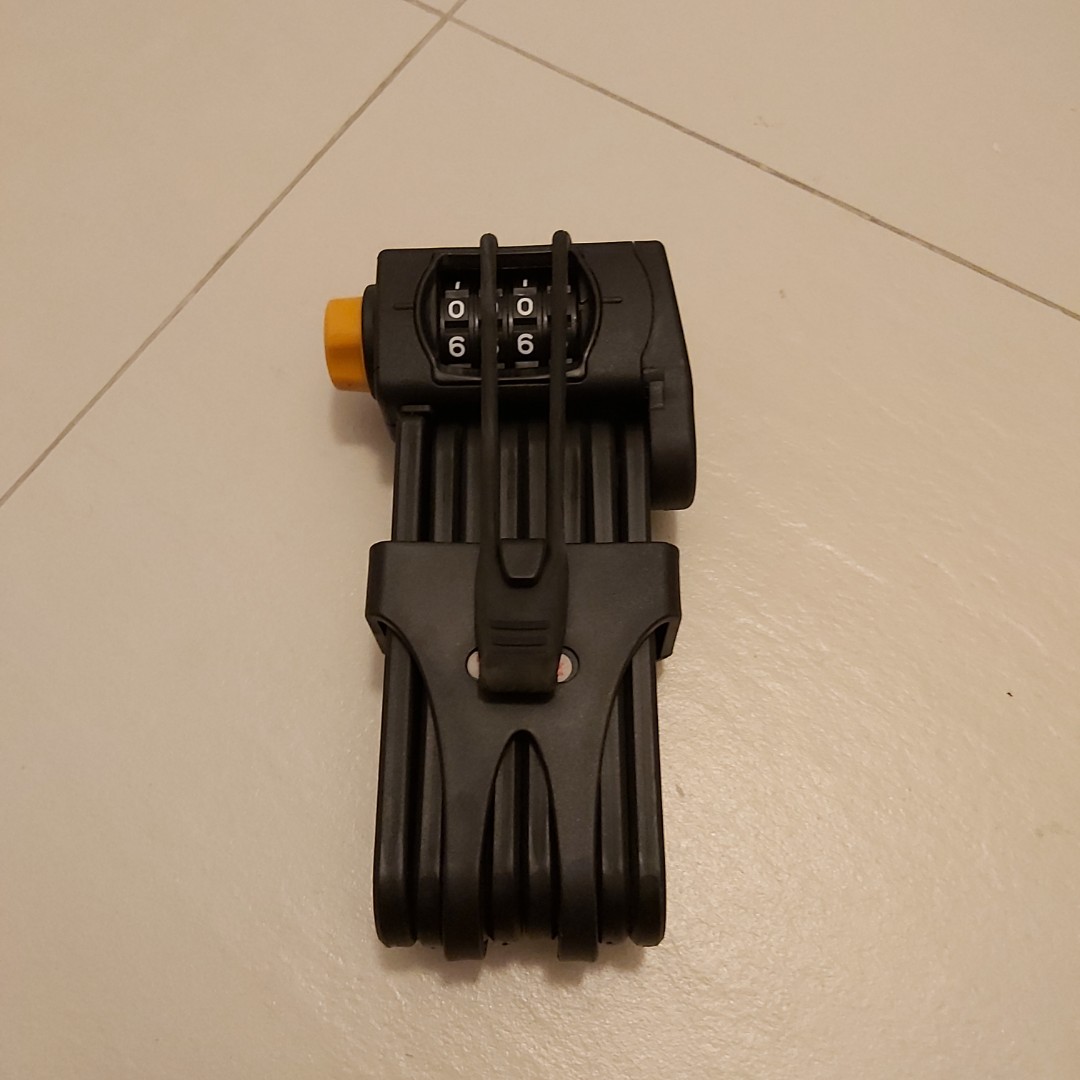 Folding Bicycle Lock lock), Sports Equipment, Bicycles