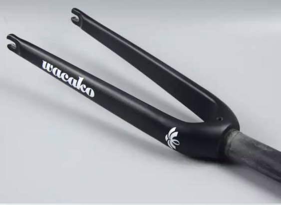 Fork Carbon Wacako 16 Inch T700 Full Carbon Fiber Fork 74mm Drop