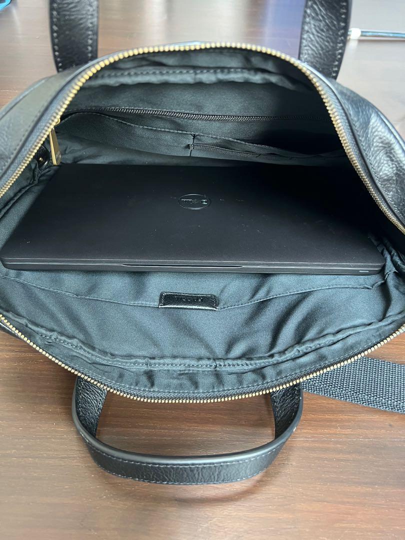 Fossil leather laptop bag, Computers & Tech, Parts & Accessories