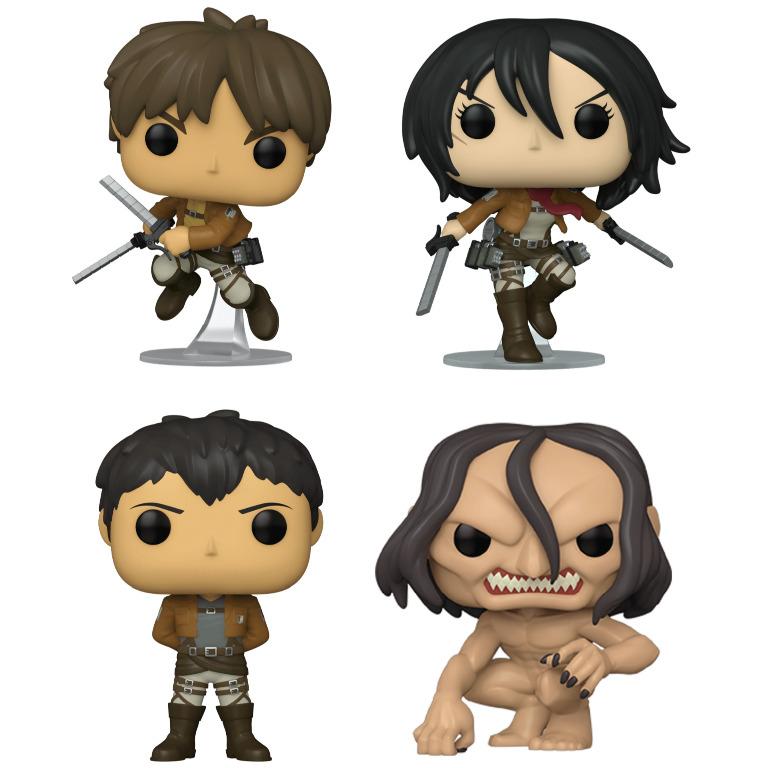 New Attack On Titan Funko Pop Pre-Orders: Eren, War Hammer Titan, Armin,  and More