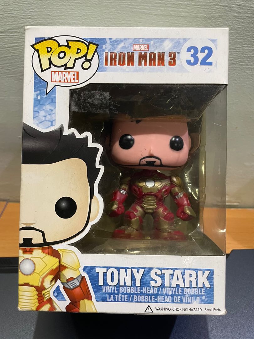 Funko Tony Stark SDCC unstickered 