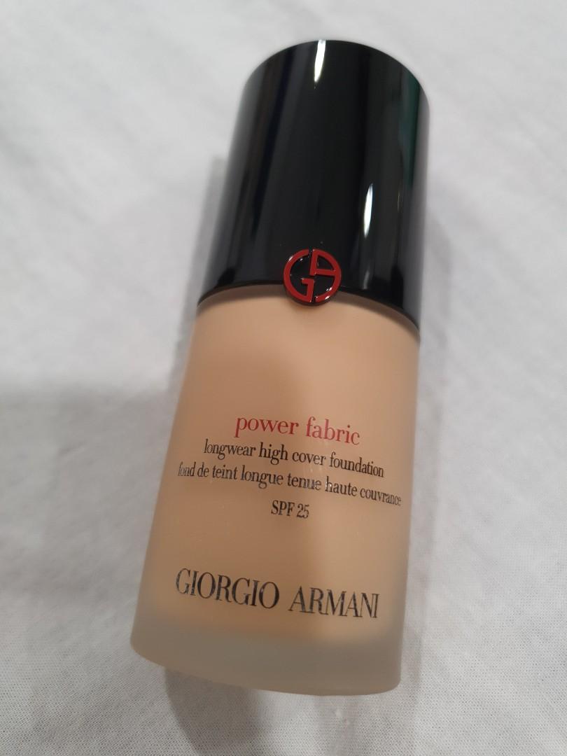 Giorgio Armani beauty Power Fabric foundation , Beauty & Personal Care,  Face, Makeup on Carousell