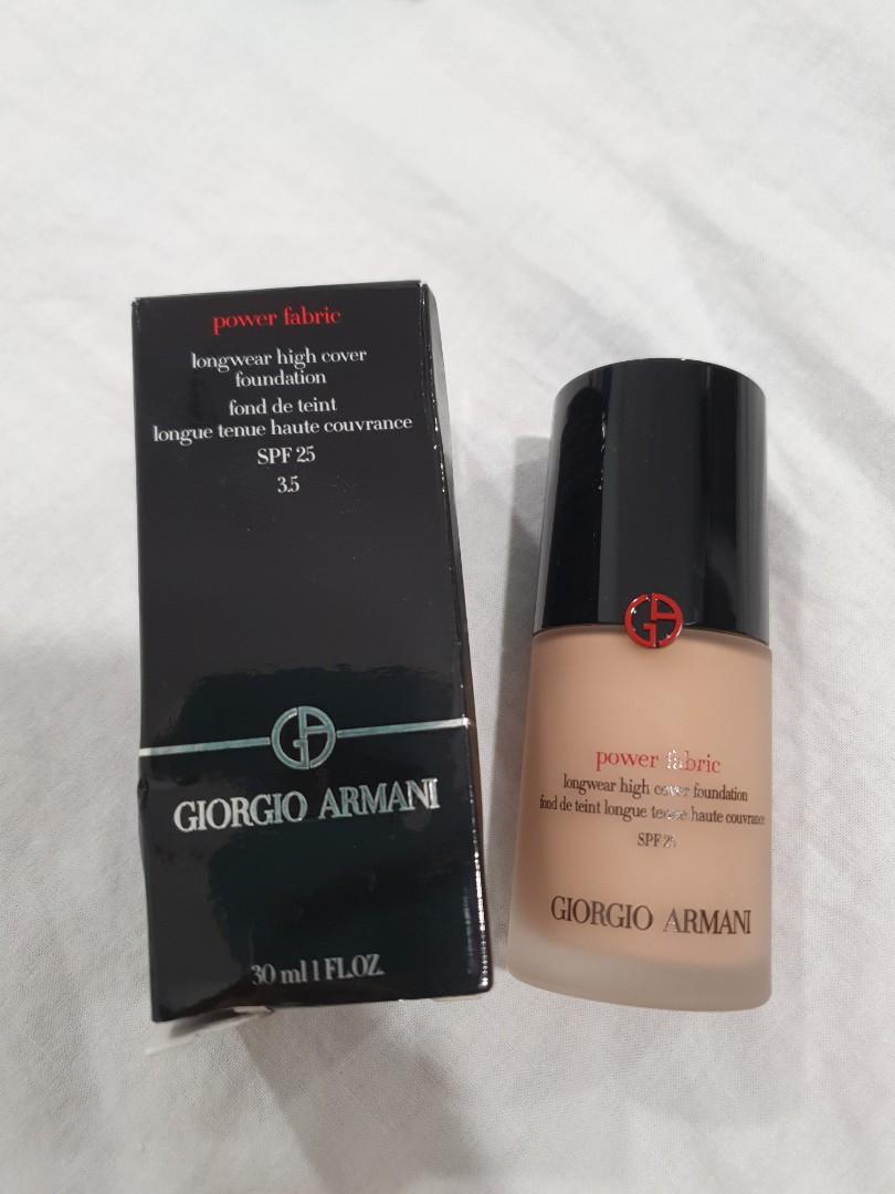 Armani makeup 2024 power fabric