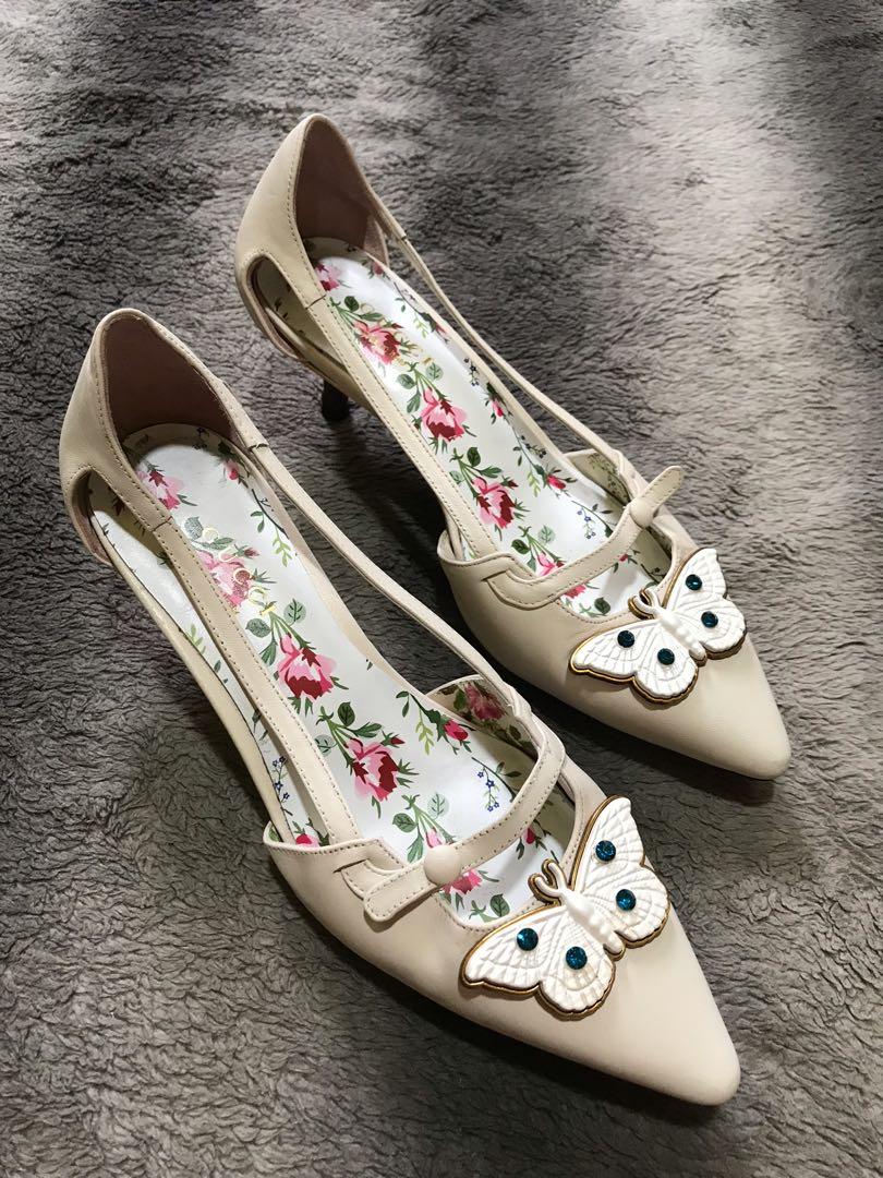 Gucci kitten heels Women s Fashion Footwear Heels on Carousell