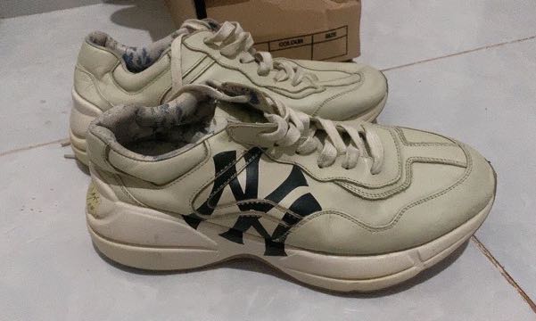 Gucci mlb shoes discount