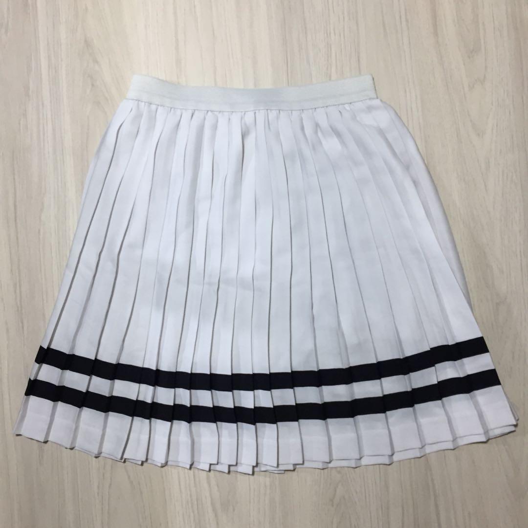 H&m white tennis sales skirt