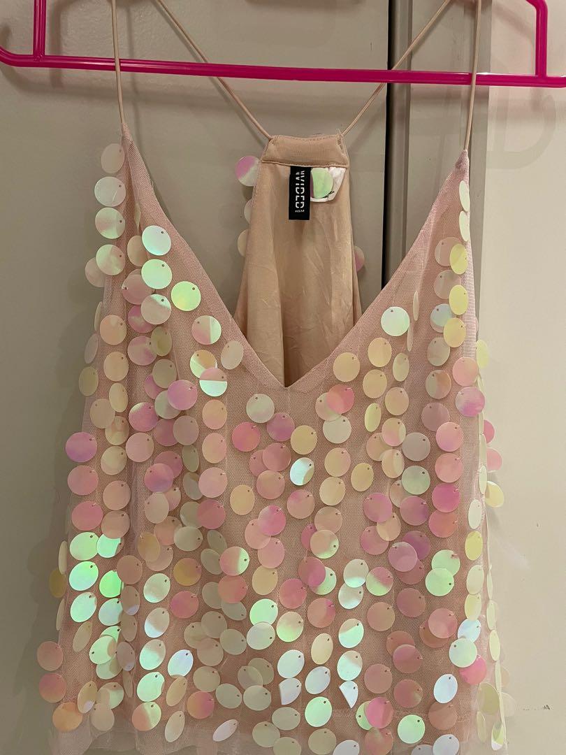 H&m party top hot sale