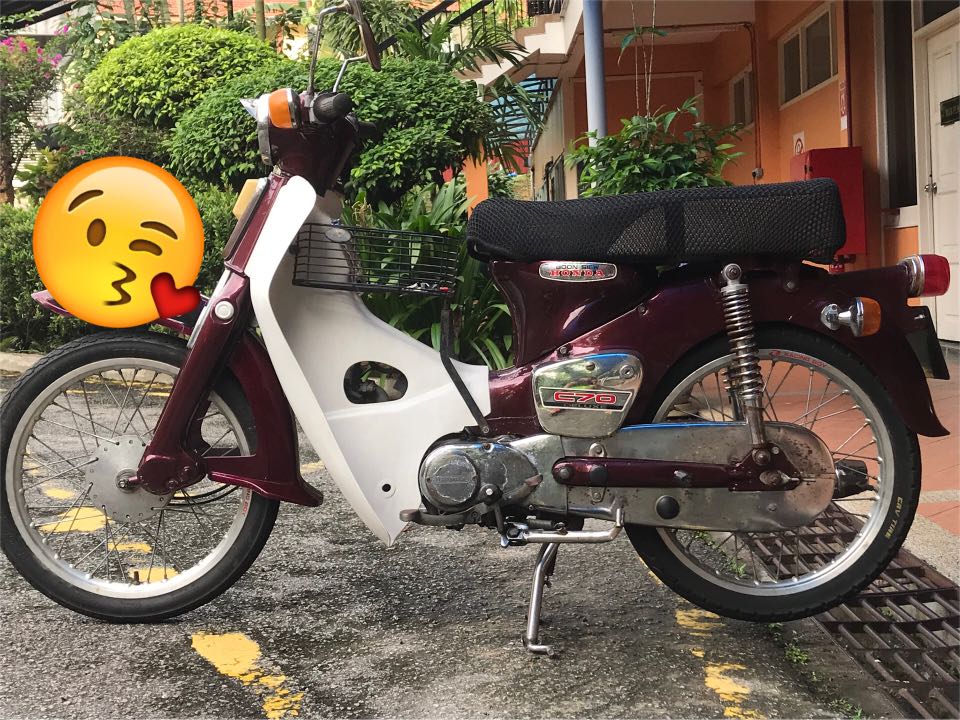 Motosikal honda c70 cheap