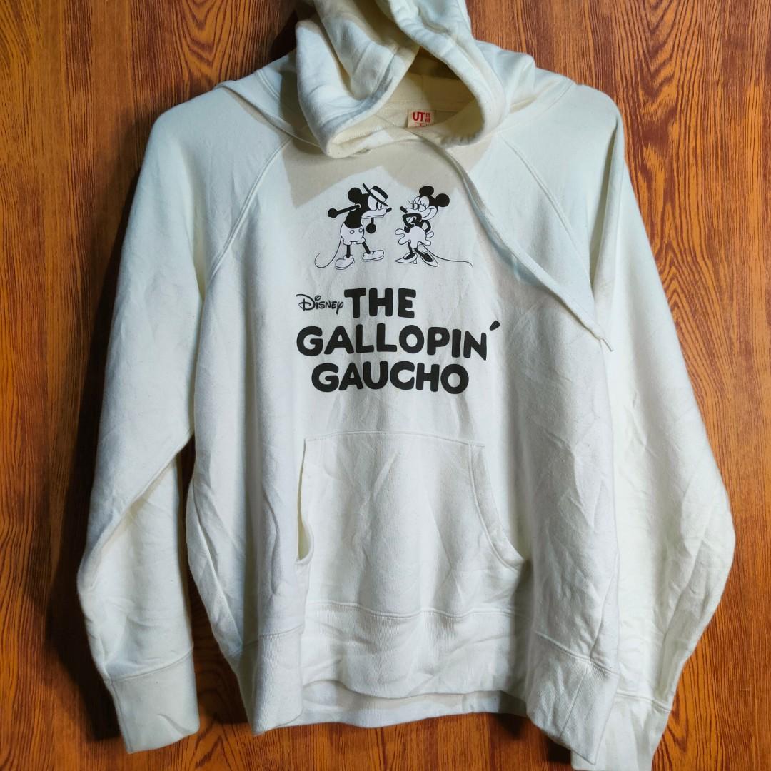 Hoodie uniqlo mickey mouse the gallopin gaucho Fesyen Pria