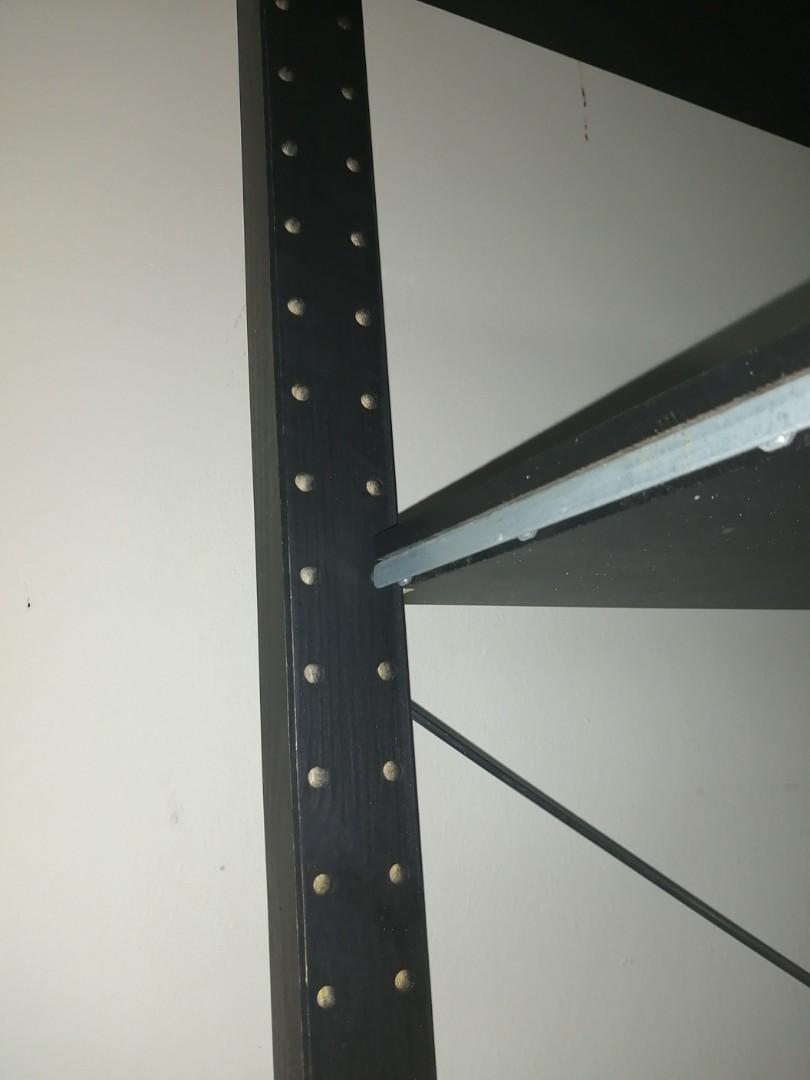 IKEA Ivar shelf, black pine, Furniture & Home Living, Furniture