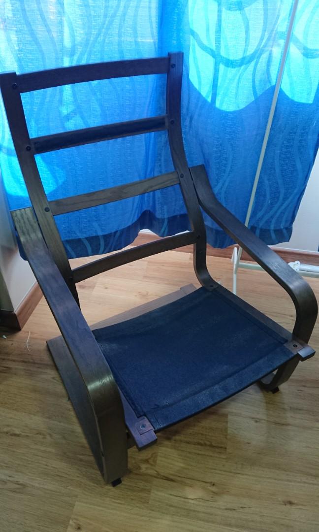 IKEA POANG Armchair, Furniture & Home Living, Furniture, Chairs on