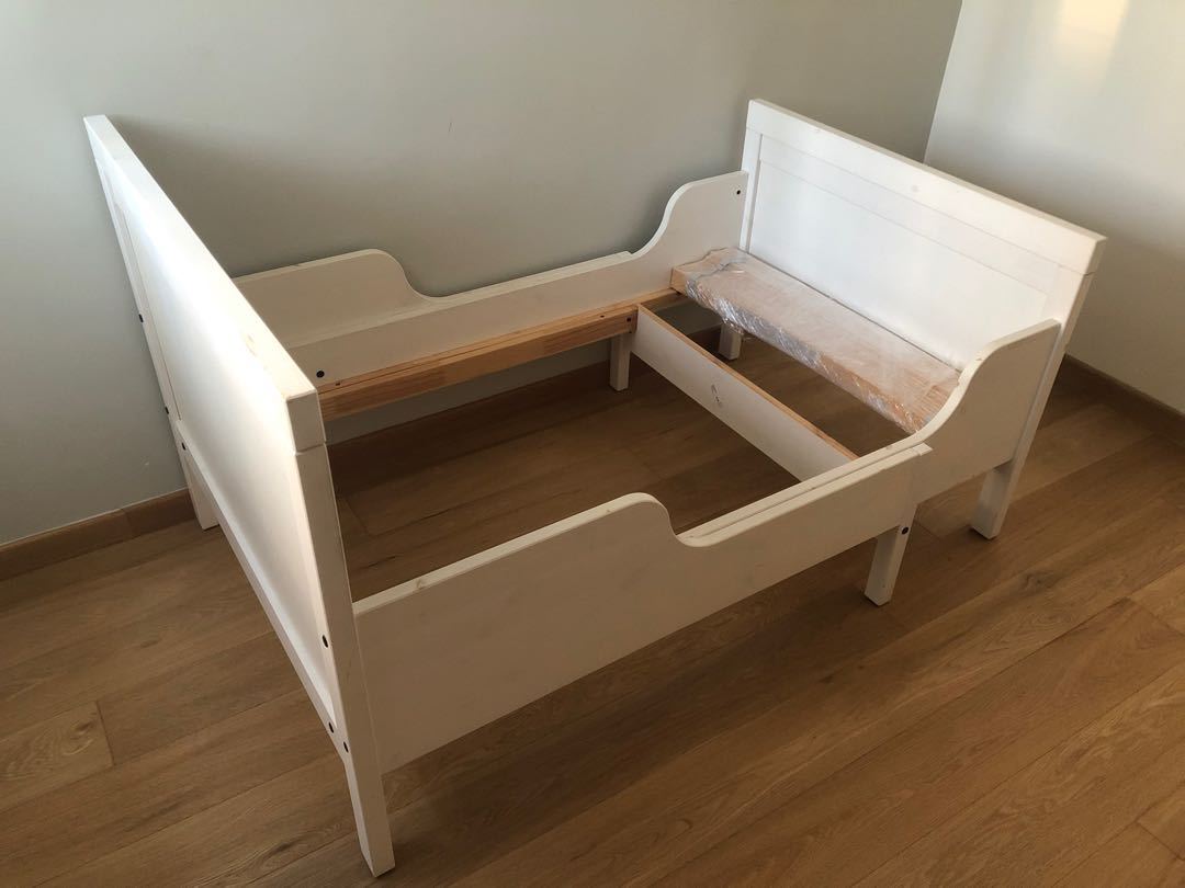 Ikea Sundvik extendable junior bed frame, Babies & Kids, Baby Nursery & Kids Furniture
