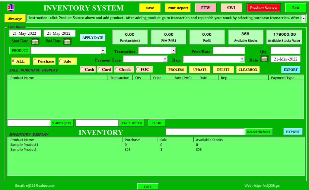 INVENTORY SYSTEM, Computers & Tech, Office & Business Technology on ...