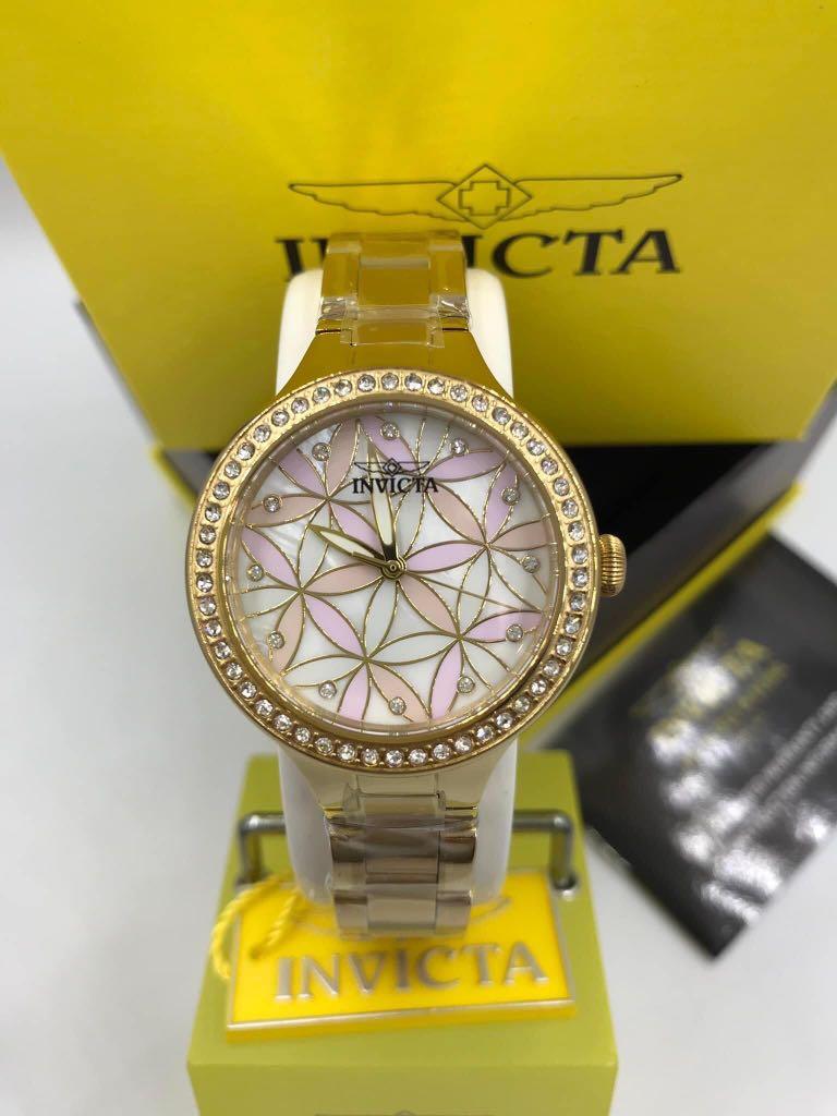 Invicta wildflower women's watch deals