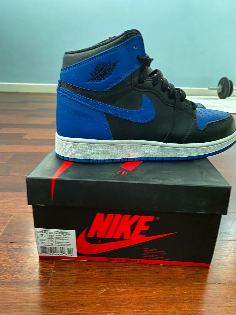 Jordan 1 royal blue 2016 sales